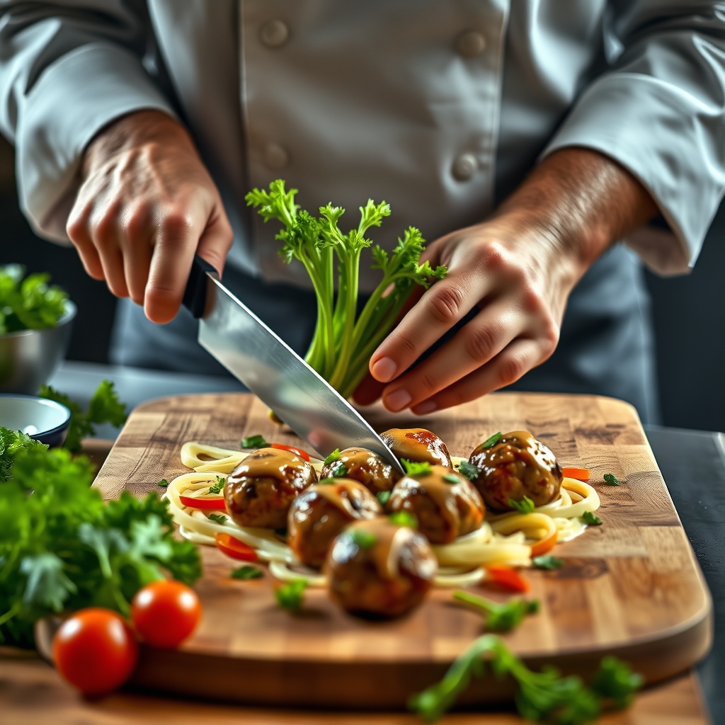 Delicious Chicken Meatball Dinners - Image 2