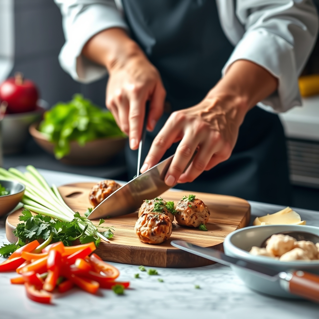 Delicious Chicken Meatball Dinners - Image 4