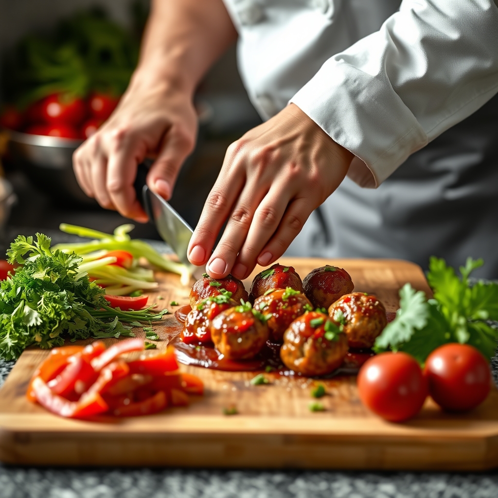 Delicious Chicken Meatball Dinners - Image 6
