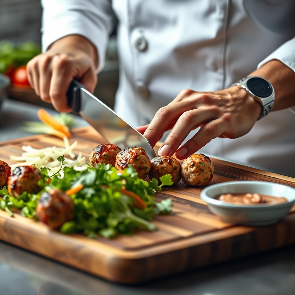 Delicious Chicken Meatball Dinners - Image 8
