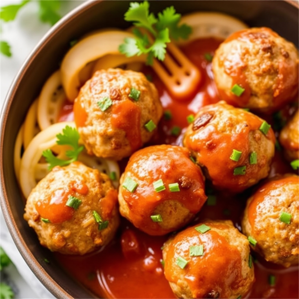 Simple Chicken Meatballs