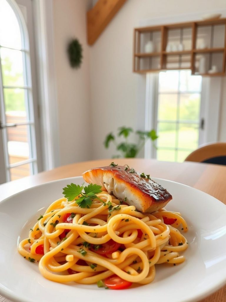 salmon and pasta recipes